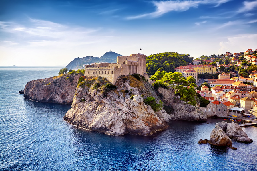 Dubrovnik, Croatia: A charming coastal city with a medieval old town and a stunning harbor.